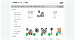 Desktop Screenshot of dracu-store.com.ar