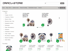 Tablet Screenshot of dracu-store.com.ar